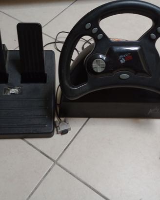 Volante con pedaliera Mad Catz 