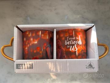 Coppia Tazze Disney Mug Rapunzel nuove