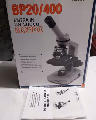 Microscopio biologico Optika BP-20/400