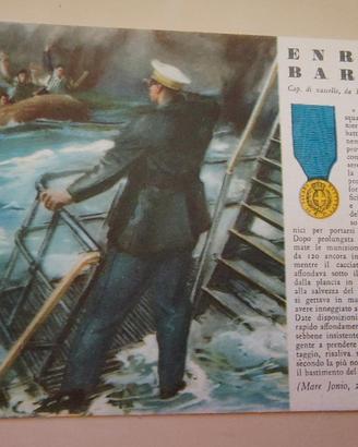 Cartolina Storica Navale 1940 - Enrico Baroni (Mar
