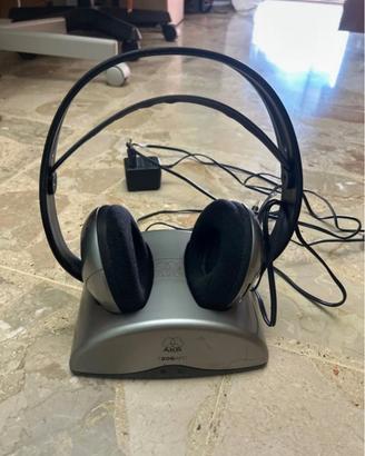Cuffie Wireless AKG T206AFC con Base di Ricarica
