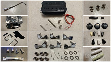 Componenti vari per chitarra elettrica con omaggio