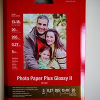 Canon photo paper plus glossy II