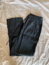 Pantaloni effetto lino