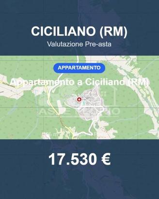 Immobile in asta di 66 m² a Ciciliano
