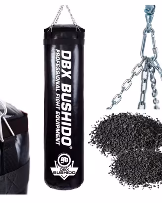 Sacco Boxe 70kg + Staffa Parete + Kit Chimico