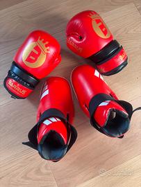 Set Kickboxing Junior - Guantoni+Calzari