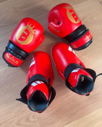 Set Kickboxing Junior - Guantoni+Calzari