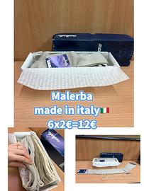 Set 6 Paia Calze Malerba Uomo 44-46 mix colori new