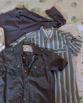 Stock camicie giovanili taglia media