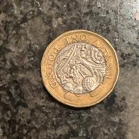 1 pound  inglese del 2017 di Elisabhet