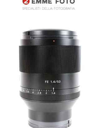 SONY 50 mm F1,4 Zeiss Planar FE - USATO GARANTITO