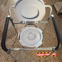 sedia wc per anziani o disabili