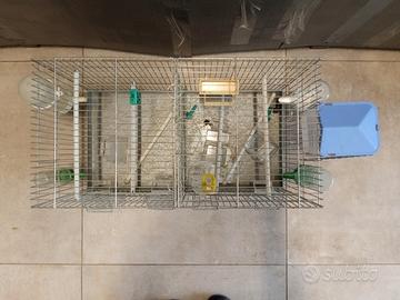 gabbia per canarini e cocorite 