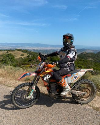 KTM EXC 400 factory - allestita rally