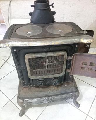 stufe Parlor ghisa  3,5 MT tubi 130mm