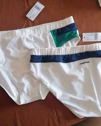coppia 2 slip costume bagno Calzedonia Coast Xl 