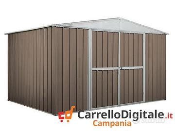 Box in lamiera di Acciaio 360x260cm 9mq tortora