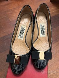 Ballerine Ferragamo Vara 36 vintage