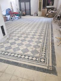 pavimento cementine 20x20 decorate