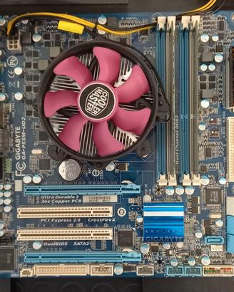 Scheda mad  VINTAGE   Gigabyte GAP55M-UD2 + cpu i7