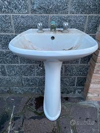 Lavabo bagno - lavandino vintage marca Scala