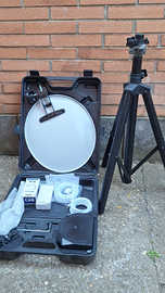 Antenna satellitare portatile