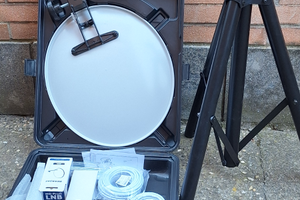 Antenna satellitare portatile