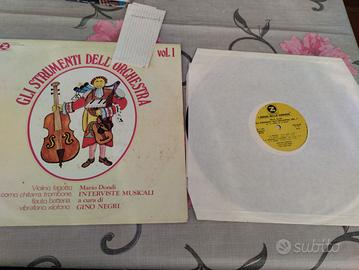 vinile gli strumenti dell'orchestra volume 1
