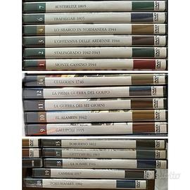 Lotto 16 DVD grandi battaglie della storia
