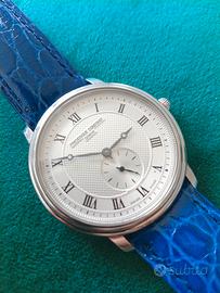 Orologio Frederique Constant Geneve cinturino blu