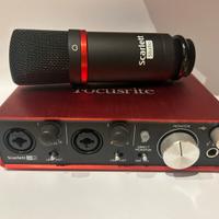 Fucusrite scarlett 2i4