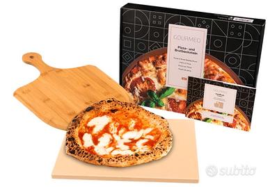 Pietra refrattaria pala pizza forno grill acacia