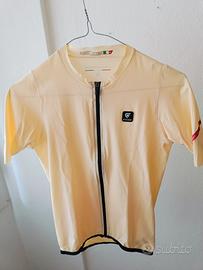Maglia ciclismo Pissei donna crema - mai usata