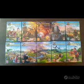 Carcassonne Set delle 10 Espansioni Grandi Nuove