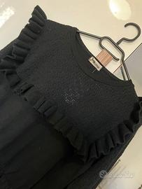 Vestito donna nero Tezenis nuovo con cartellino