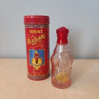 Scatola latta Versace con bottiglia profumo 