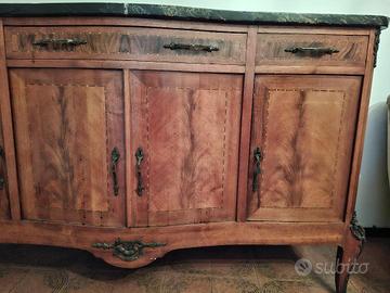 Credenza armadio in legno fine 800
