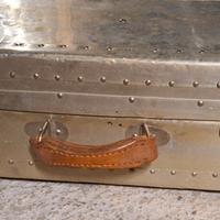 Valigia anche d'arredo fatta a mano anni '40