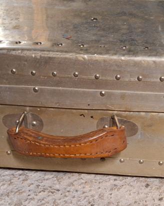 Valigia anche d'arredo fatta a mano anni '40