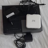 modem tim + modem fibra