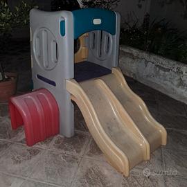 scivolo casetta per bambini fino a 5/6 anni