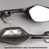 Specchietti ZX10R 2011-2022 / H2 H2R H2SX Modello1