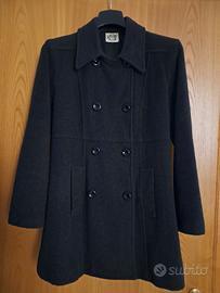 cappotto donna col grigio antracite tg 42