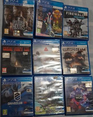 giochi ps4 per VR