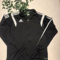 Giacca Adidas Climalite nero e bianco