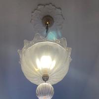 Fanale BAROVIER & TOSO  CRISTALLO ORO