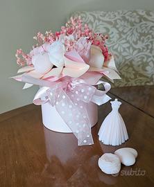 box floreale color rosa 