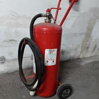 Estintore a polvere carrellato capacità 50 Kg
