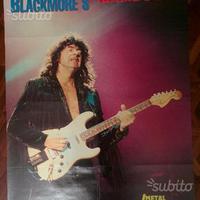 Poster blackmore's rainbow + metallica